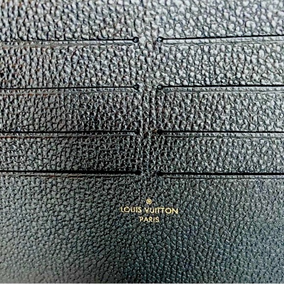 Louis Vuitton Felicie Card Holder Insert Leather Black - Picture 2 of 4